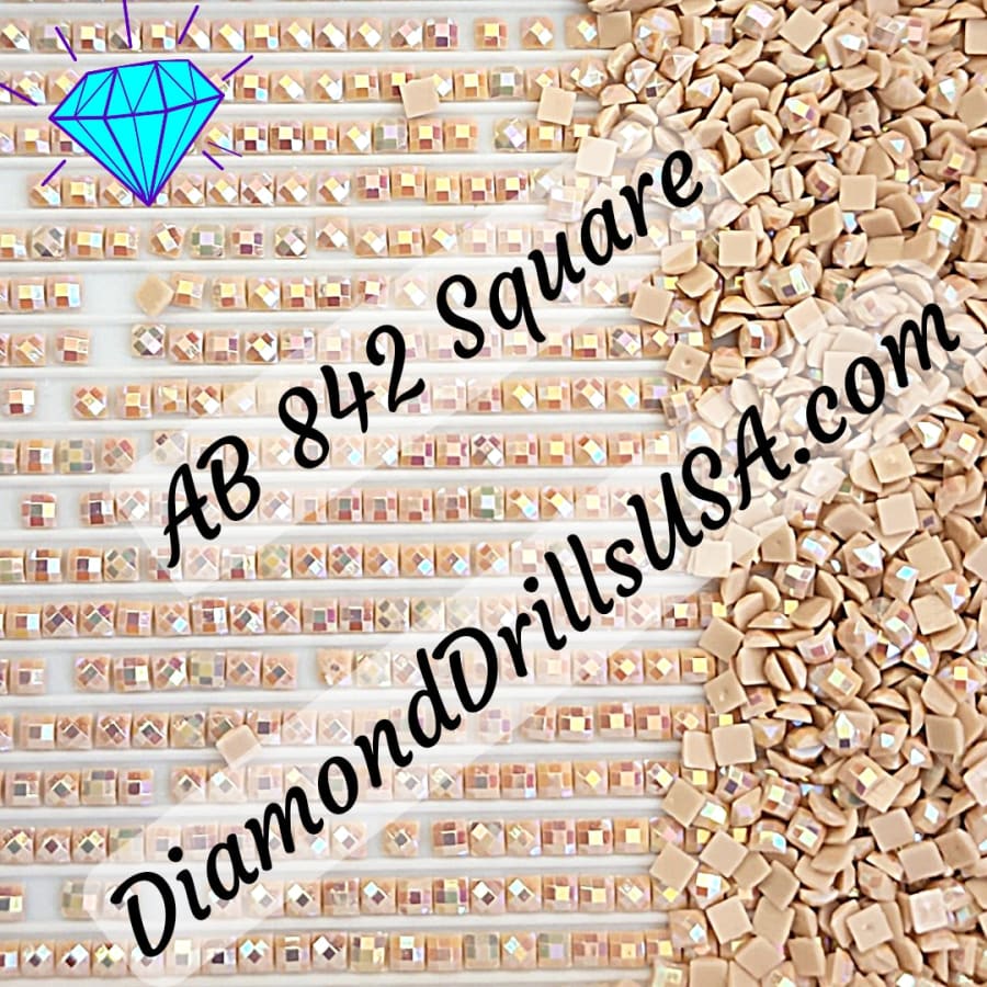 AB 842 SQUARE Aurora Borealis 5D Diamond Painting Drills 