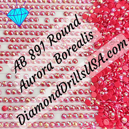 AB 891 ROUND Aurora Borealis 5D Diamond Painting Drills