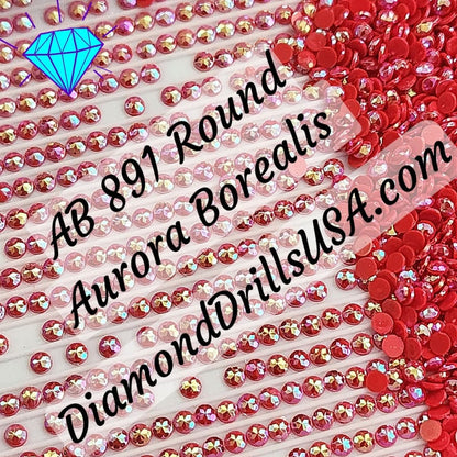 AB 891 ROUND Aurora Borealis 5D Diamond Painting Drills