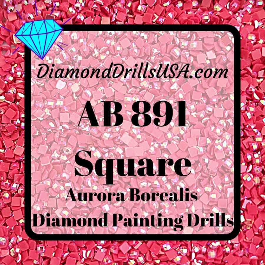 AB 891 SQUARE Aurora Borealis 5D Diamond Painting Drills 