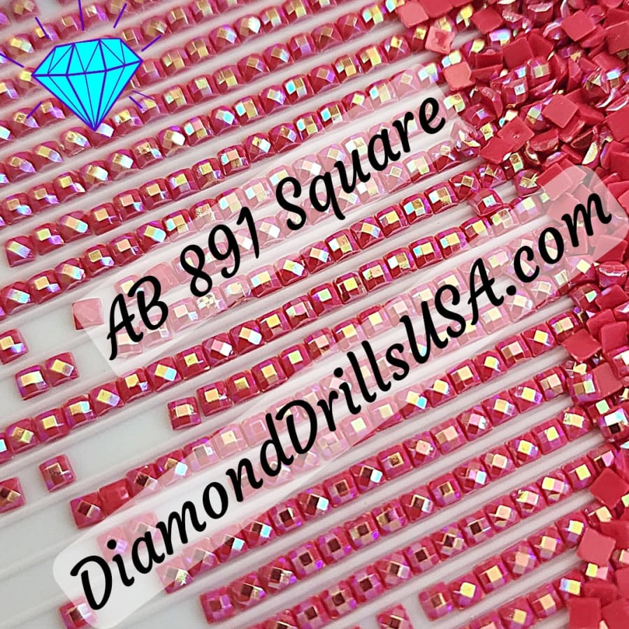 AB 891 SQUARE Aurora Borealis 5D Diamond Painting Drills 