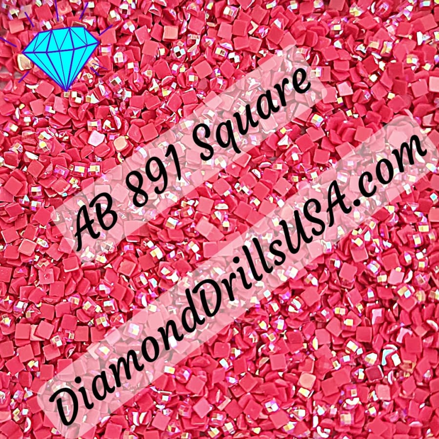 AB 891 SQUARE Aurora Borealis 5D Diamond Painting Drills 