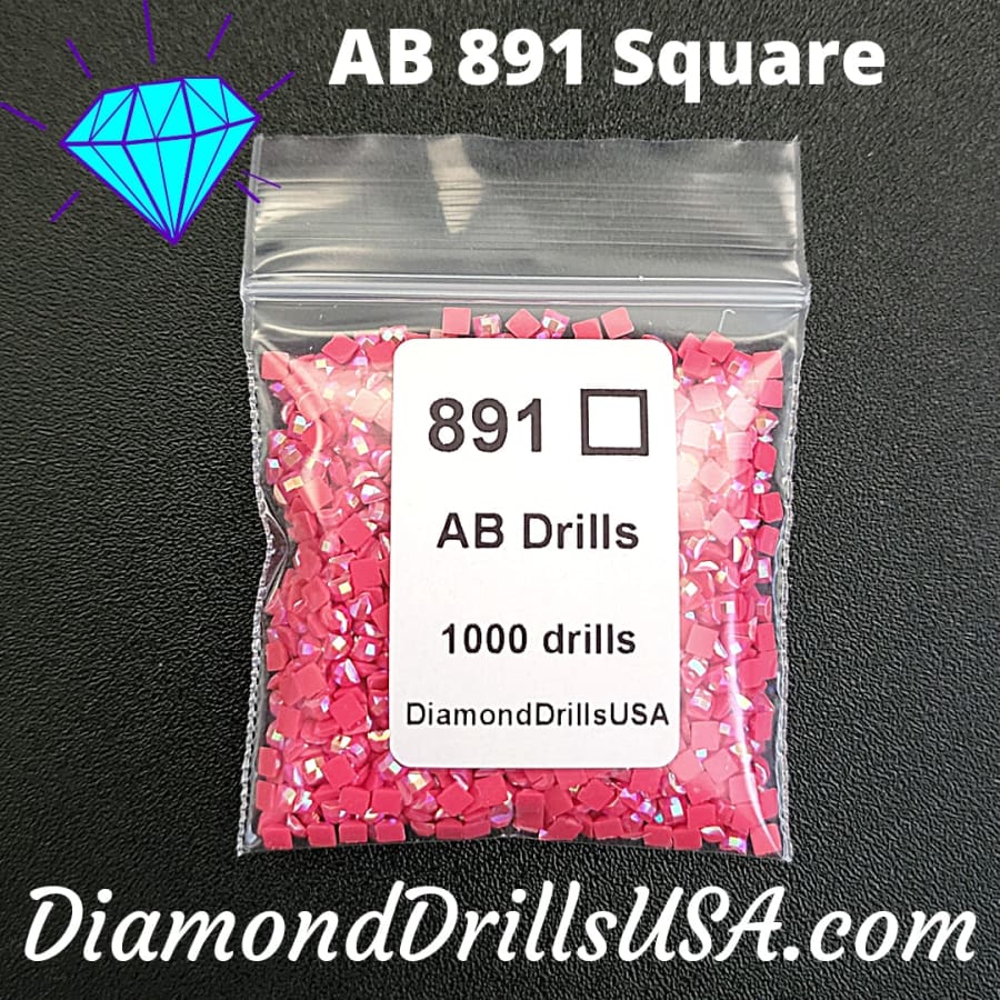 AB 891 SQUARE Aurora Borealis 5D Diamond Painting Drills 