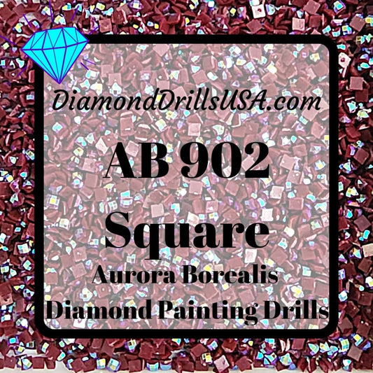 AB 902 SQUARE Aurora Borealis 5D Diamond Painting Drills 