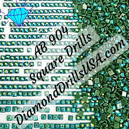 AB 904 SQUARE Aurora Borealis 5D Diamond Painting Drills 