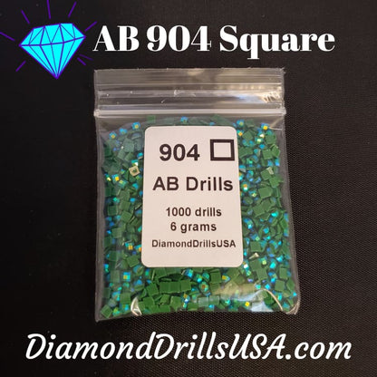 AB 904 SQUARE Aurora Borealis 5D Diamond Painting Drills 