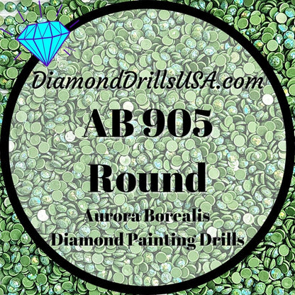 AB 905 ROUND Aurora Borealis 5D Diamond Painting Drills