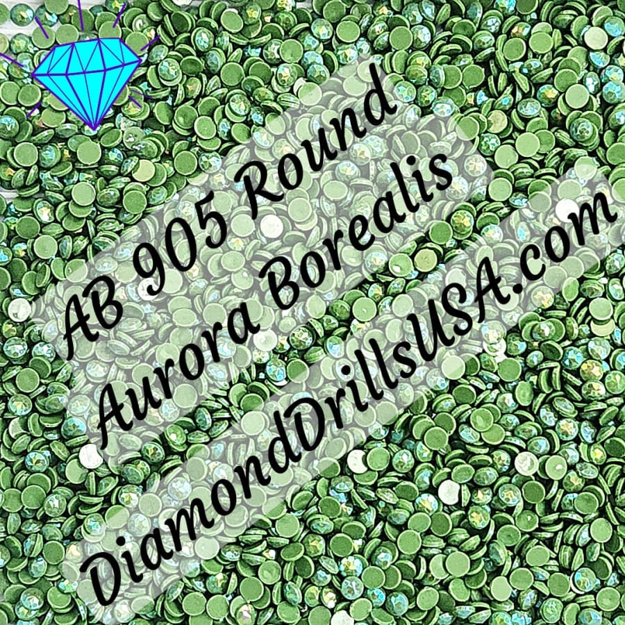 AB 905 ROUND Aurora Borealis 5D Diamond Painting Drills