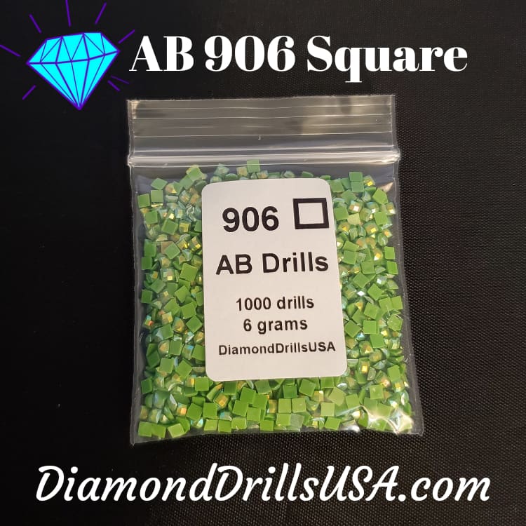 AB 906 SQUARE Aurora Borealis 5D Diamond Painting Drills 