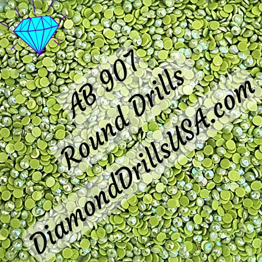 AB 907 ROUND Aurora Borealis 5D Diamond Painting Drills 