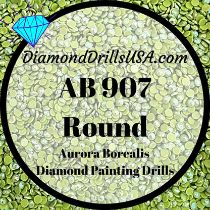 AB 907 ROUND Aurora Borealis 5D Diamond Painting Drills 