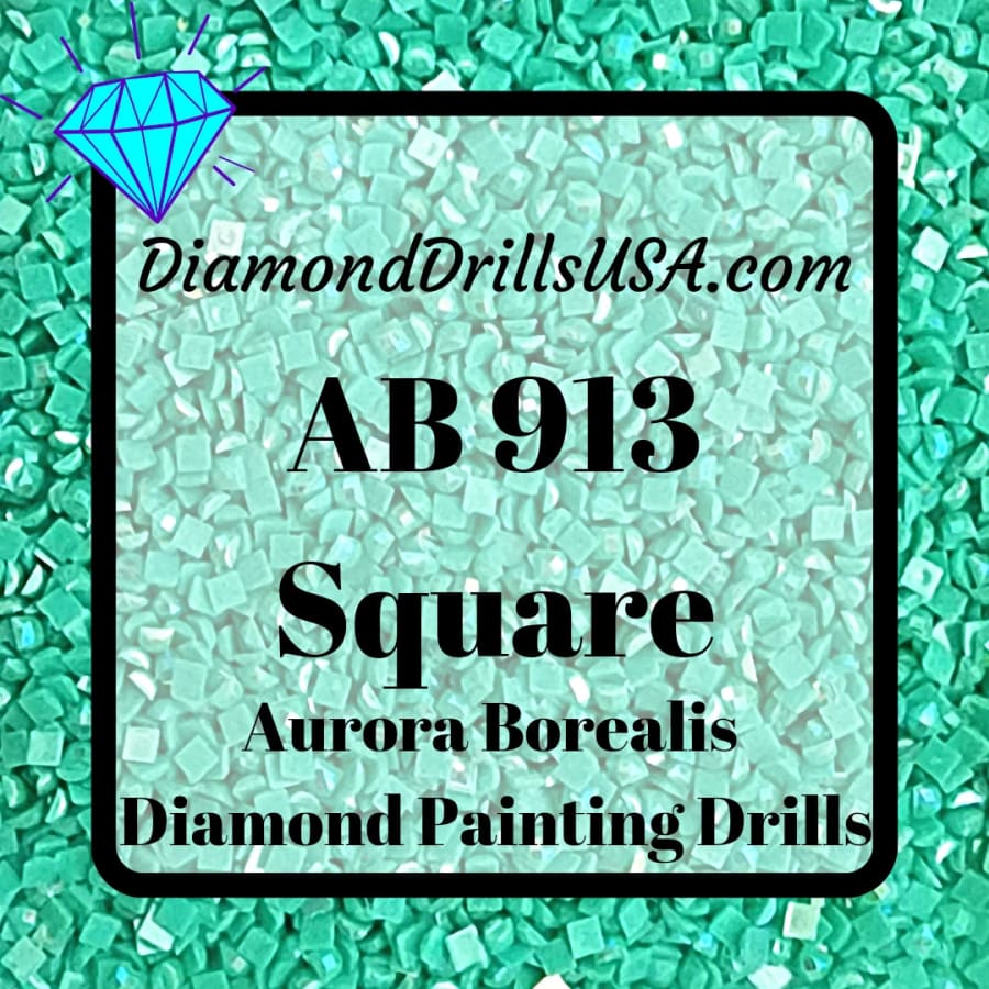 AB 913 SQUARE Aurora Borealis 5D Diamond Painting Drills 