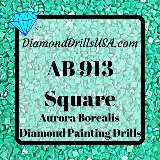 AB 913 SQUARE Aurora Borealis 5D Diamond Painting Drills 