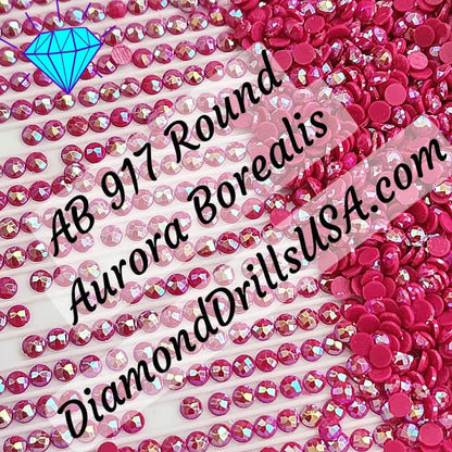 AB 917 ROUND Aurora Borealis 5D Diamond Painting Drills