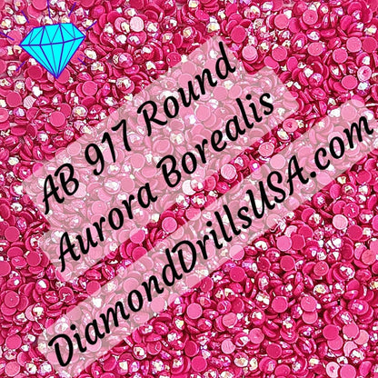 AB 917 ROUND Aurora Borealis 5D Diamond Painting Drills