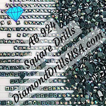 AB 924 SQUARE Aurora Borealis 5D Diamond Painting Drills 