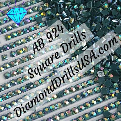 AB 924 SQUARE Aurora Borealis 5D Diamond Painting Drills 