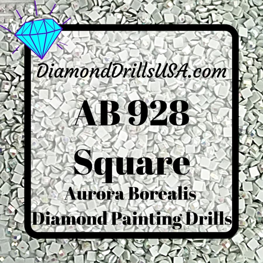 AB 928 SQUARE Aurora Borealis 5D Diamond Painting Drills 