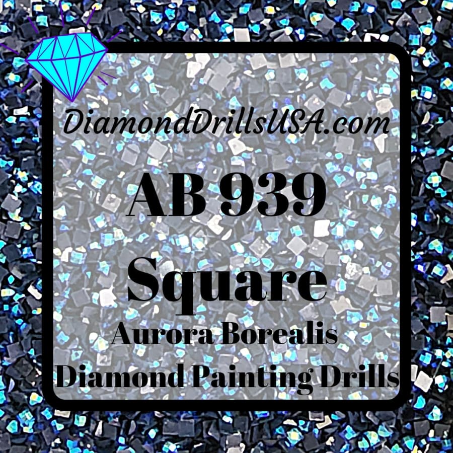 AB 939 SQUARE Aurora Borealis 5D Diamond Painting Drills 