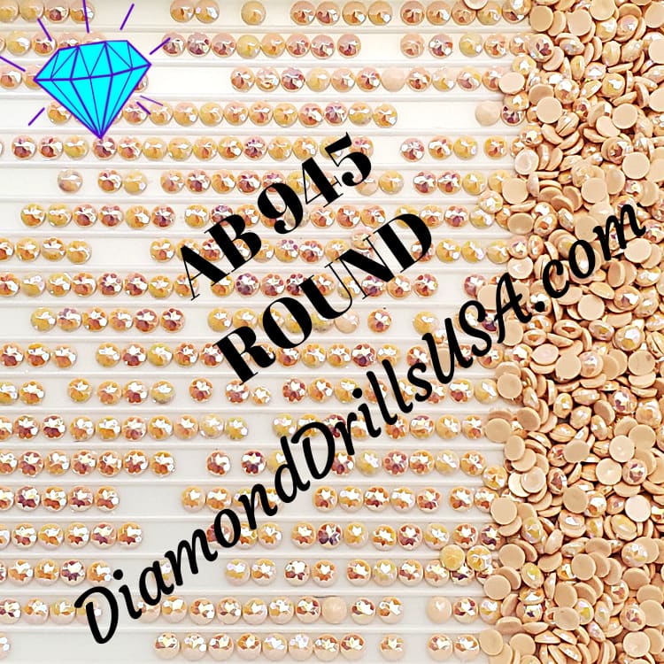 AB 945 ROUND Aurora Borealis 5D Diamond Painting Drills 