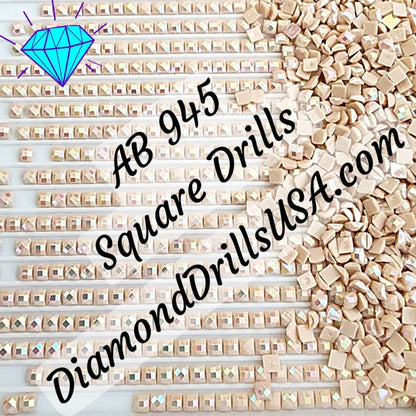 AB 945 SQUARE Aurora Borealis 5D Diamond Painting Drills 