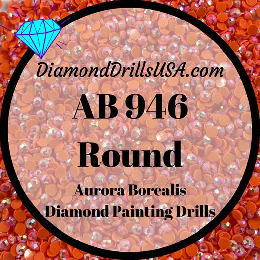 AB 946 ROUND Aurora Borealis 5D Diamond Painting Drills 