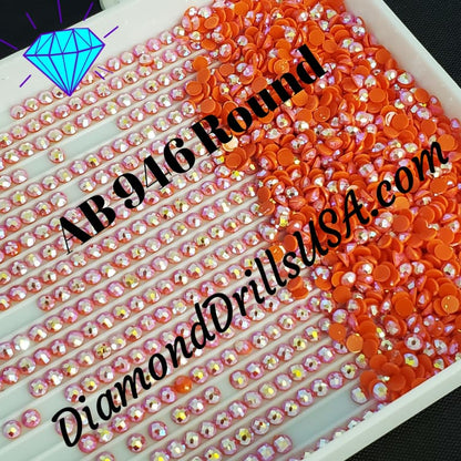 AB 946 ROUND Aurora Borealis 5D Diamond Painting Drills 