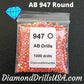 AB 947 ROUND Aurora Borealis 5D Diamond Painting Drills 