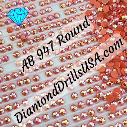 AB 947 ROUND Aurora Borealis 5D Diamond Painting Drills 