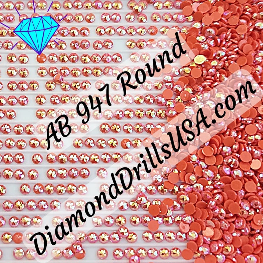AB 947 ROUND Aurora Borealis 5D Diamond Painting Drills 
