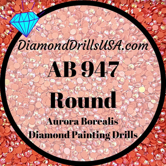 AB 947 ROUND Aurora Borealis 5D Diamond Painting Drills 