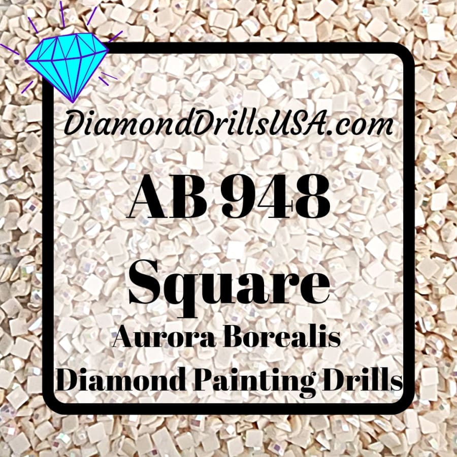 AB 948 SQUARE Aurora Borealis 5D Diamond Painting Drills 