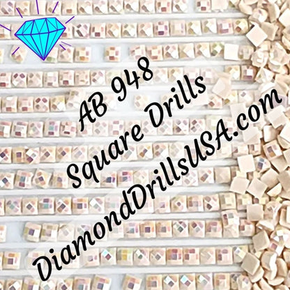 AB 948 SQUARE Aurora Borealis 5D Diamond Painting Drills 