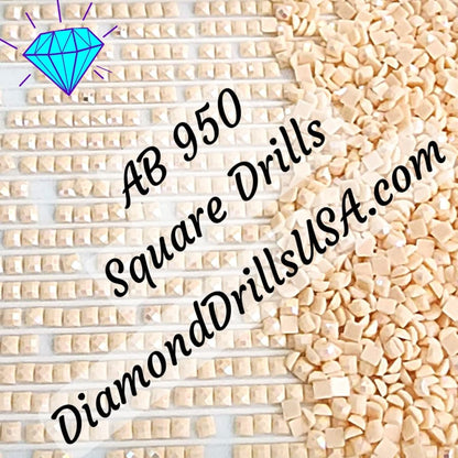AB 950 SQUARE Aurora Borealis 5D Diamond Painting Drills 