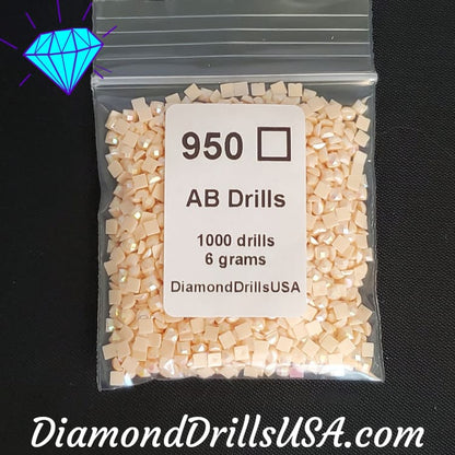AB 950 SQUARE Aurora Borealis 5D Diamond Painting Drills 