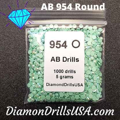 AB 954 ROUND Aurora Borealis 5D Diamond Painting Drills 