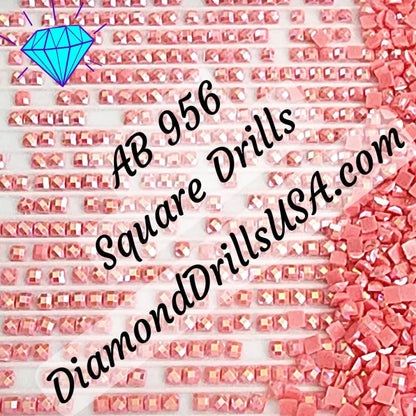 AB 956 SQUARE Aurora Borealis 5D Diamond Painting Drills 