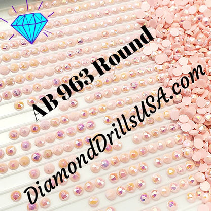 AB 963 ROUND Aurora Borealis 5D Diamond Painting Drills 