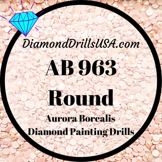 AB 963 ROUND Aurora Borealis 5D Diamond Painting Drills 