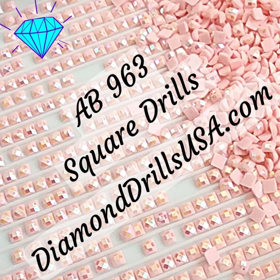 AB 963 SQUARE Aurora Borealis 5D Diamond Painting Drills 