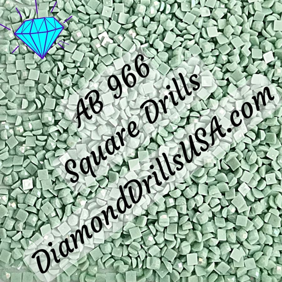 AB 966 SQUARE Aurora Borealis 5D Diamond Painting Drills 