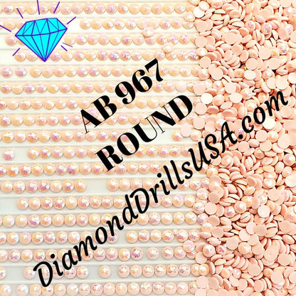 AB 967 ROUND Aurora Borealis 5D Diamond Painting Drills 