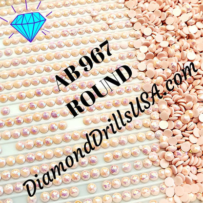 AB 967 ROUND Aurora Borealis 5D Diamond Painting Drills 