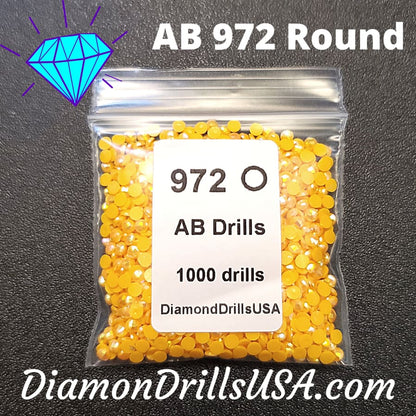AB 972 ROUND Aurora Borealis 5D Diamond Painting Drills 