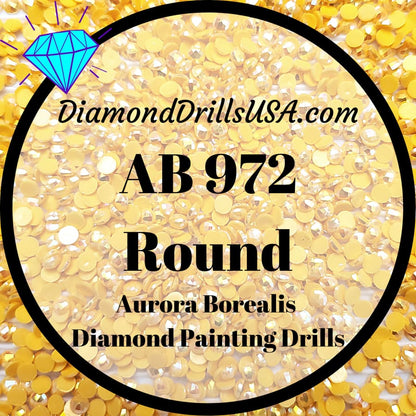 AB 972 ROUND Aurora Borealis 5D Diamond Painting Drills 