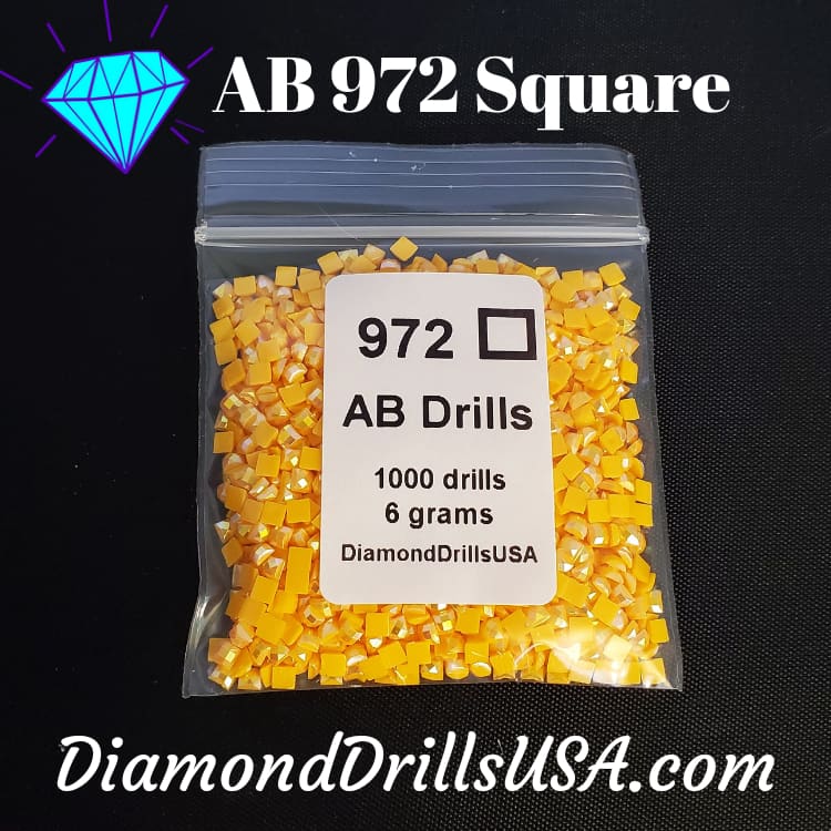 AB 972 SQUARE Aurora Borealis 5D Diamond Painting Drills 
