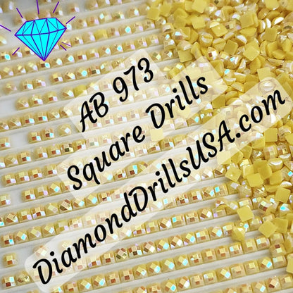 AB 973 SQUARE Aurora Borealis 5D Diamond Painting Drills 