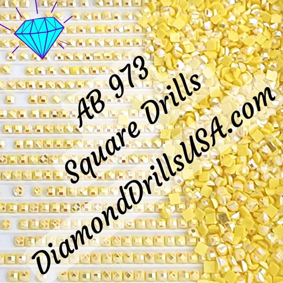 AB 973 SQUARE Aurora Borealis 5D Diamond Painting Drills 