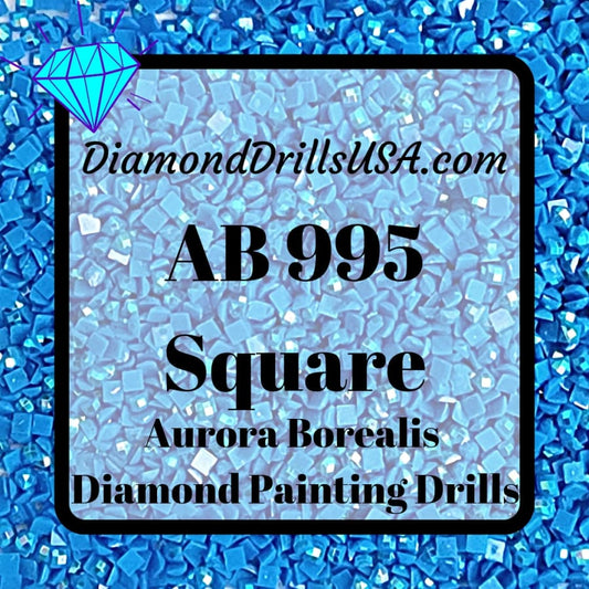 AB 995 SQUARE Aurora Borealis 5D Diamond Painting Drills 