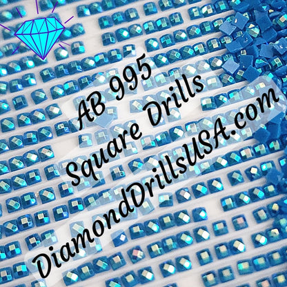 AB 995 SQUARE Aurora Borealis 5D Diamond Painting Drills 